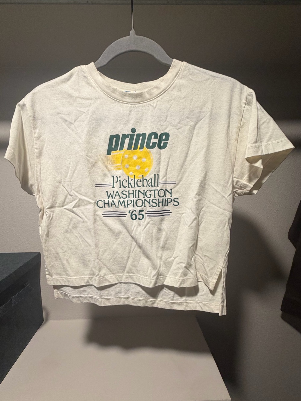 Prince Pickleball Cropped T-Shirt